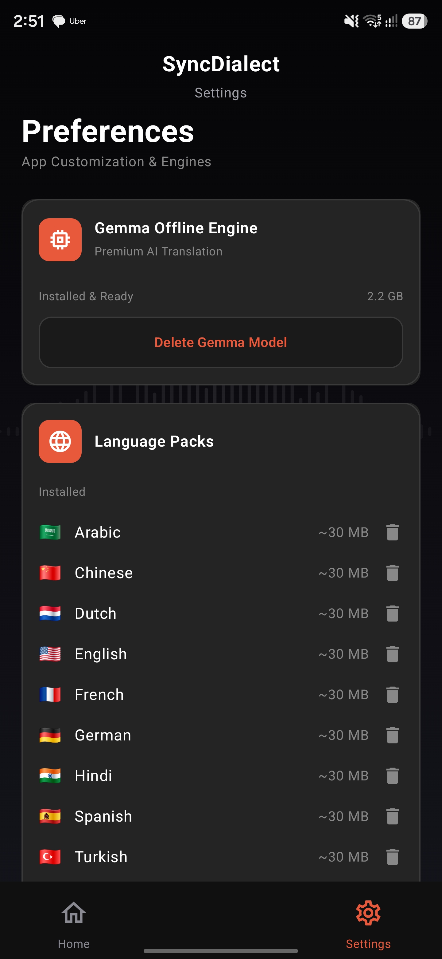 Gemma Offline Engine